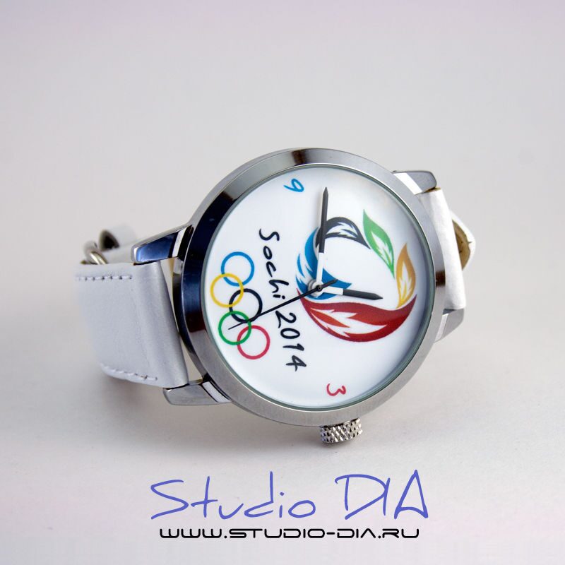 Который час в сочи. Часы Сочи 2014. Часы наручные Олимпийские.